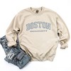 Simply Sage Market Embroidered Boston Massachusetts Sweatshirt - 3 of 4