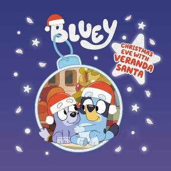 Christmas Eve with Veranda Santa - (Bluey) (Hardcover)