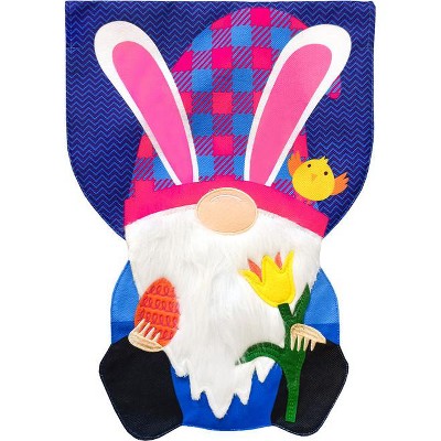 Briarwood Lane Easter Gnome Burlap Holiday Garden Flag Humor 12.5 : Target