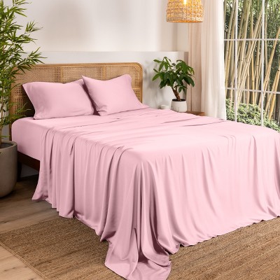Rayon from Bamboo Solid Deep Pocket Sheet Set by Bare Home