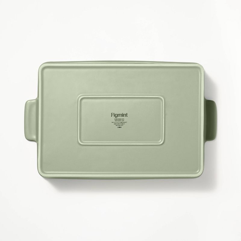 4qt Stoneware Rectangle Baking Dish with Lid - Figmint™, 5 of 8