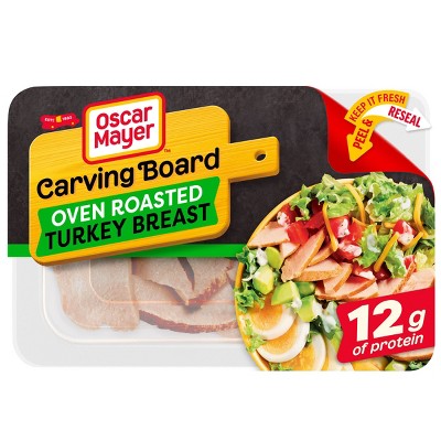 Oscar Mayer Carving Board Oven Roasted Turkey Breast Sliced Lunch Meat - 7.5oz