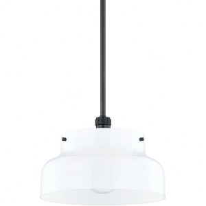 Mitzi Luella 1 - Light Pendant in  Old Bronze Opal Glossy Shade - 1 of 1