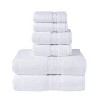 Cozy Home 100% Cotton 6 Piece Towel Set White - 3 of 4