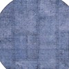 Denim Blue And Sky Blue Patchwork Washable Indoor Outdoor Area Rug - 4 of 4
