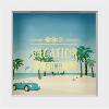 Americanflat 6x6 Vacation Fund Shadow Box Frame with Polished Glass - Money Saver Shadow Box with Slot On Top for Wall - Adventure Fund Money Boxes - 2 of 4
