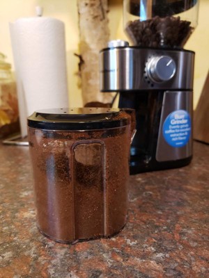 Hamilton Beach 2-14 Cup Burr Coffee Grinder with 18 Grind Settings - 80385
