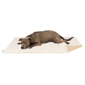 FurHaven Birch Faux Fur & Suede Waterproof Blanket for Dogs and Cats - 1 of 4