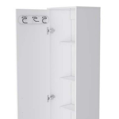 LunaLulinlk Kitchen Tall Storage Cabinet, Single Door