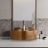 Fortune Candy 14.96'' Length Stainless Steel Circular Bathroom Basin - 4 of 4