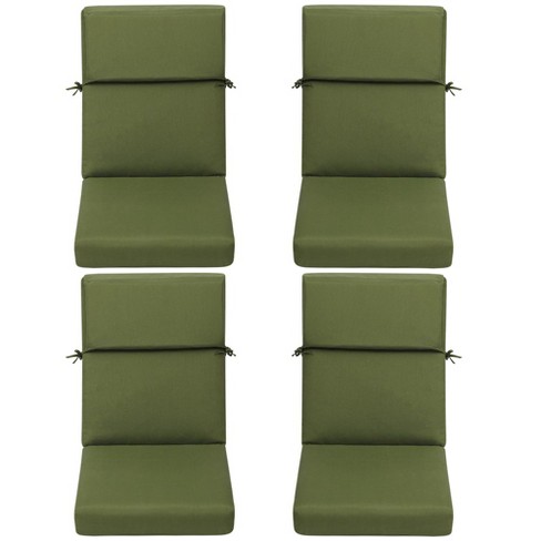 Aoodor Indoor Outdoor High Back Chair Cushions Replacement Set Of