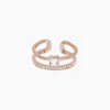 Bearfruit Jewelry Saya Double Band Adjustable Ring - 4 of 4