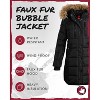 CANADA WEATHER GEAR Women's Winter Jacket - Heavyweight Long Length Bubble Puffer Parka (S-3X) - 3 of 4
