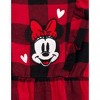 Disney Junior Baby Plaid Flannel Bodysuit Newborn to Infant - 3 of 4