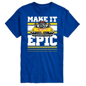 Men's - Hot Wheels - Make It Epic- Men's Short Sleeve T-Shirt Short Sleeve Graphic T-Shirt - 1 of 3