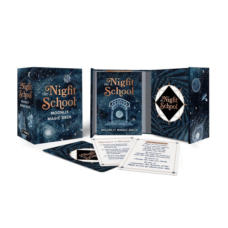 The Night School: Moonlit Magic Deck - (Rp Minis) by  Maia Toll (Paperback), 1 of 2
