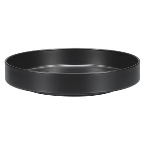 Unique Bargains Carbon Steel Kitchen Turntable Metal Condiment Lazy Susan Organizer Black - 1 of 4
