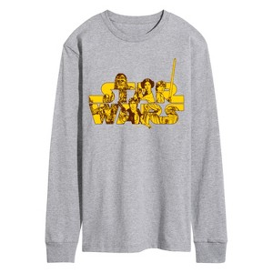 Men's - Star Wars - Logo Rebels Long Sleeve Graphic T-Shirt - 1 of 3