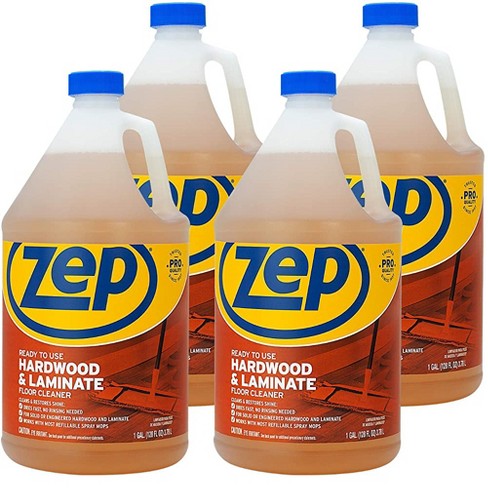 Zep Hardwood & Laminate Floor Cleaner – No Rinse, Streak-free – 1 ...