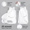 KeaBabies Organic Baby Sleep Sack Wearable Blanket, Baby Sleeping Bag 0-24 Months, Baby Sleep Sacks (KeaStory, S) - 3 of 4