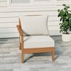 WestinTrends  Avalon Outdoor Patio HDPE Left Arm Facing Sectional Corner Club Chair with Patio Cushions - 2 of 4