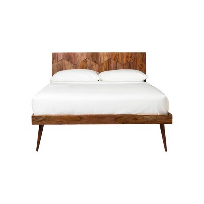 Queen Armand Bed Brown - Alder Bay