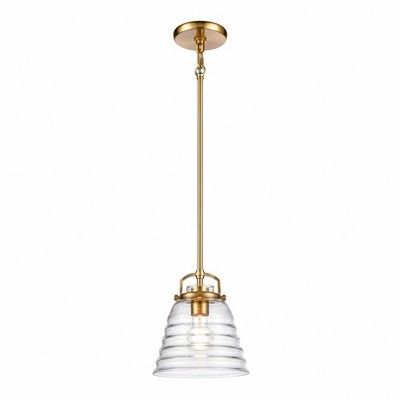 Elk Home Current 1 - Light Pendant in  Satin Brass