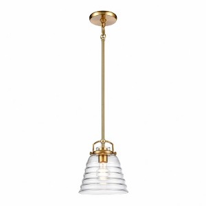 Elk Home Current 1 - Light Pendant in  Satin Brass - 1 of 3