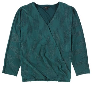 Alfani Womens Textured Pullover Blouse - 1 of 2