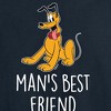 Men's - Disney - Mans Best Friend Long Sleeve Graphic T-Shirt - 2 of 4
