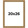 PosterPalooza | Sculpted Black Picture Frame - UV Acrylic, Foam Board Backing, Hanging Hardware - 2 of 4