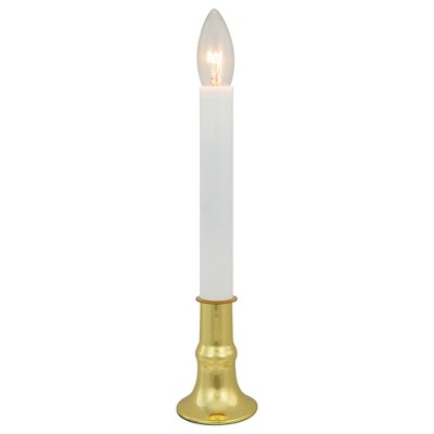 9" long Plastic Window Candle 3 Light Candolier Electric 9.5" Tall 