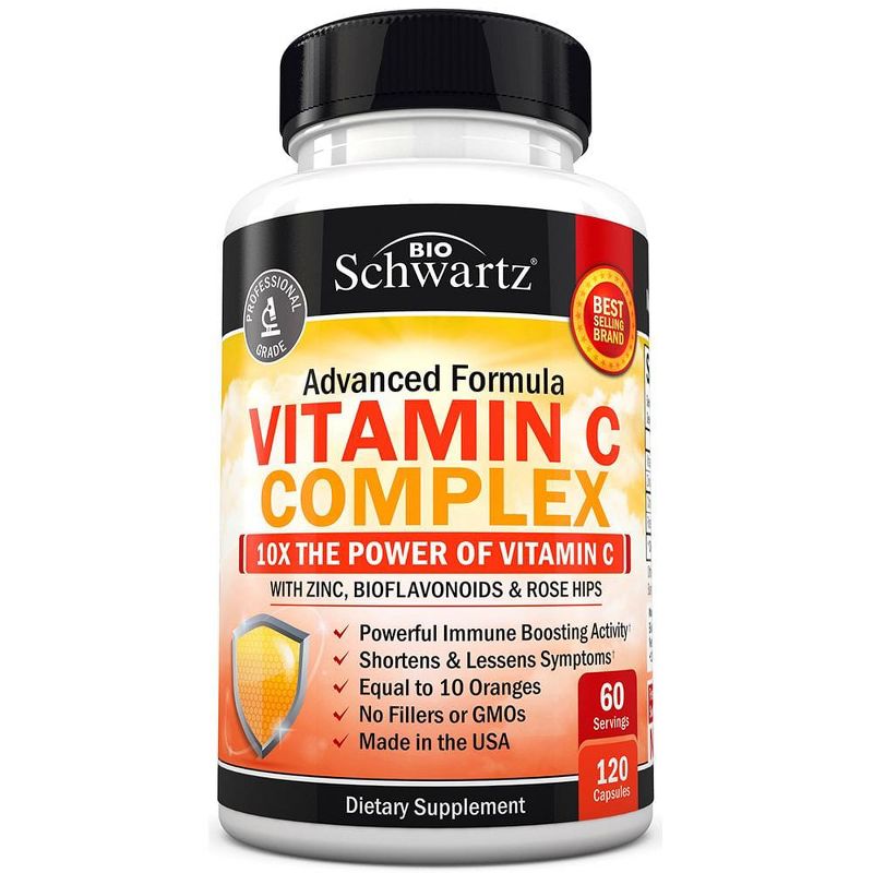 Vitamin C Complex Capsules, Bioschwartz, 120ct, 1 of 5