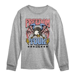 Boys' - Instant Message - Freedom Tour 1776 Long Sleeve Graphic T-Shirt - 1 of 4