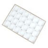 Unique Bargains PU Leather Jewelry Organizer Tray with Removable Dividers for Drawers Inserts - 3 of 4