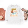 The Juniper Shop SmileyWorld Have The Day You Deserve Groovy Youth Long Sleeve Tee - 3 of 4