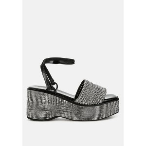 Swifties Rhinestone Embellished Lace-Up Women Sandals - 1 of 4