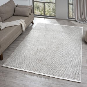 Luxe Weavers Machine Woven Indoor Area Rug, Textured Carpet - 1 of 4