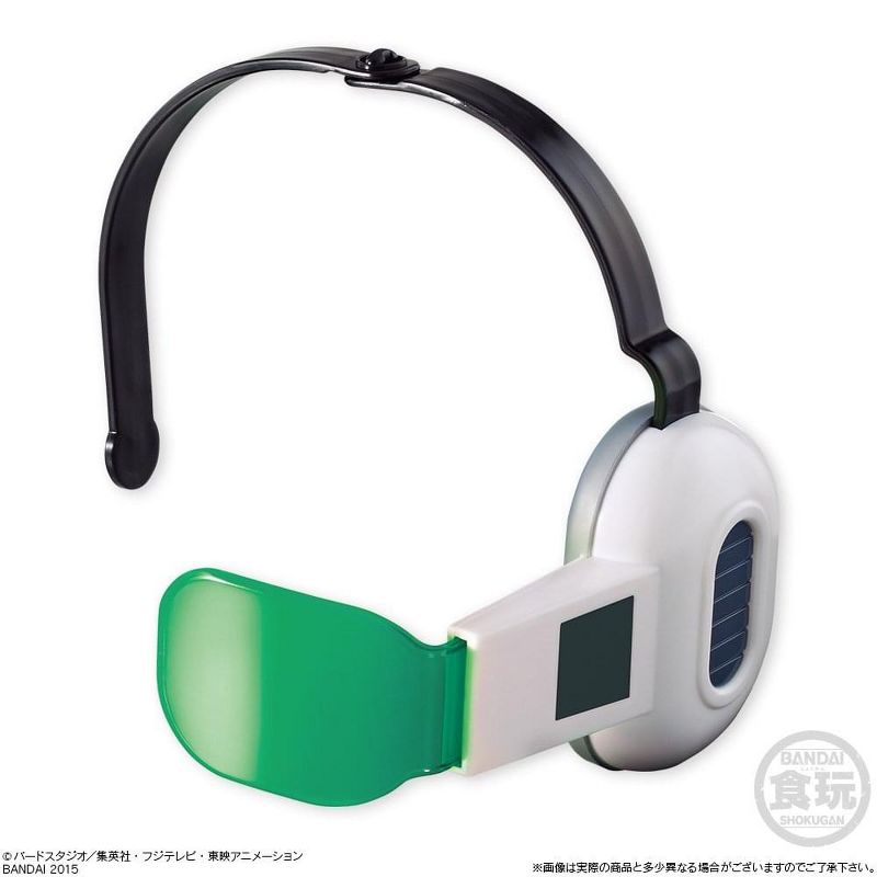 Bandai DragonBall Z Scouter Headset Soundless Version: Green Lens, 2 of 4
