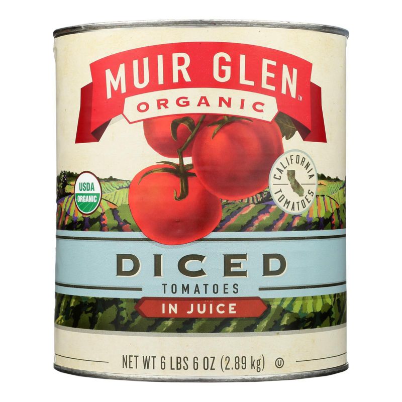 Muir Glen Organic Diced Tomatoes in Juice - Case of 6/102 oz, 2 of 8