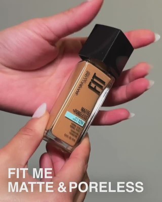 Base Fit Me Matte and Poreless Maybelline