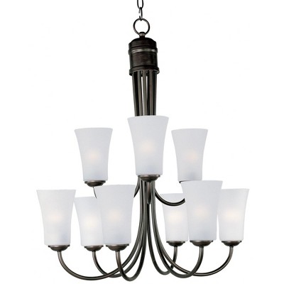 Maxim Lighting Logan 9 - Light Chandelier in  Oil Rubbed Bronze