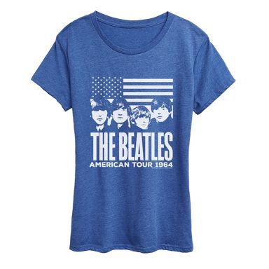 Women's The Beatles American Tour 1964 Short Sleeve Graphic T
