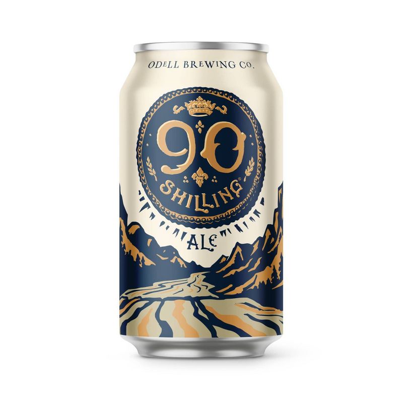 Odell Brewing 90 Shilling Ale Beer - 6pk/12 fl oz Cans, 3 of 9