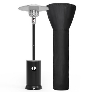 Pamapic 48000 BTU Freestanding Propane Patio Heater with Cover - 1 of 4