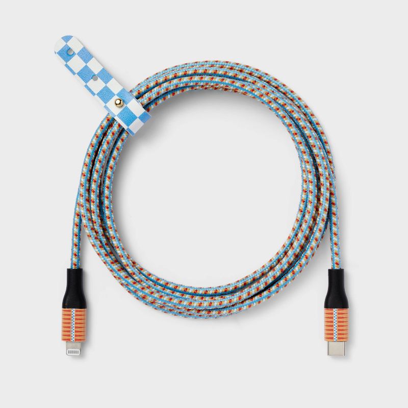 6&#39; Lightning to USB-C Braided Cable - heyday&#8482; with Maggie Thompson, 4 of 6
