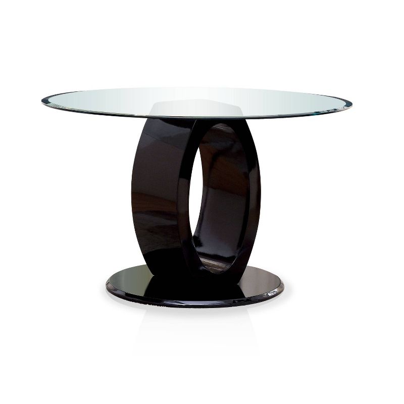 Spearelton Oval Pedestal round Dining Table - HOMES: Inside + Out, 1 of 4