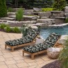 ARDEN Outdoor Plush Modern Tufted Chaise Cushion, 76 x 22, Water Repellent, Fade Resistant, Tufted Cushion for Chaise Lounger 76 x 22 - 3 of 4