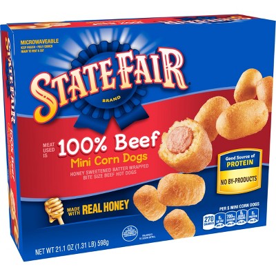 State Fair Beef Mini Corn Dogs - 21.1oz