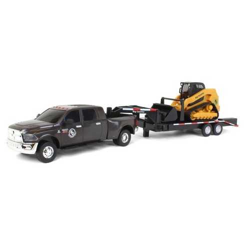 Power wheels flatbed truck and best sale gooseneck trailer